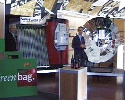 ASRE SOLARCOOKER on the right side, ASRE e.V. Producer of Solar-Cooker for the Developing Countries