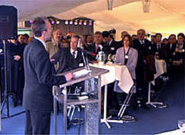 Chairman Ulrich Finger, Thyssen-Bausysteme (Thyssen-Solartec)