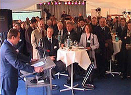 The Chairmen of Thyssen-Krupp steel company, Dr. f.c.pol. Jost A. Massenberg